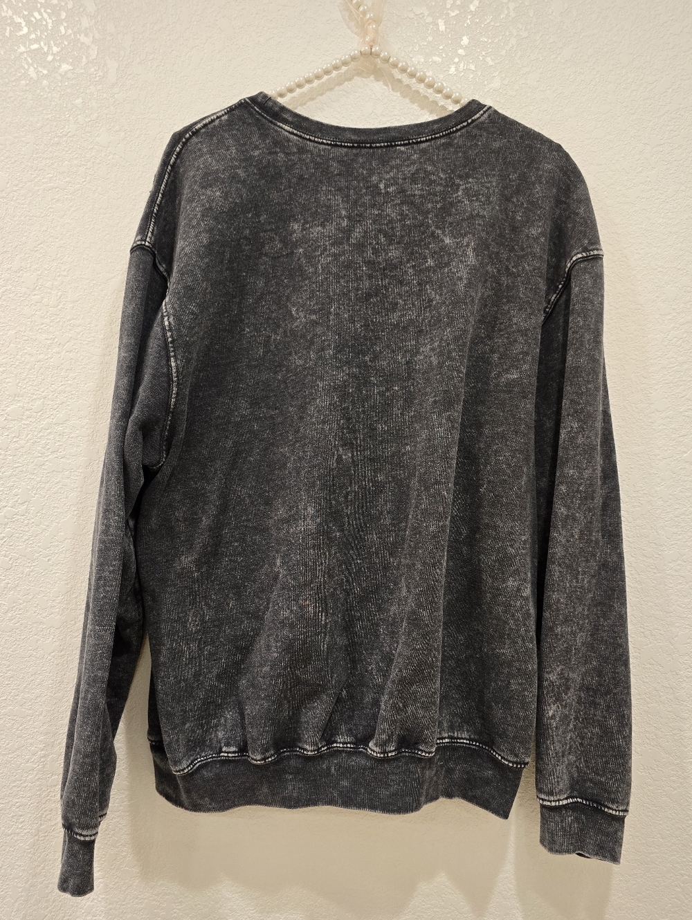 Disney The Lion King Simba Charcoal Gray Distressed Sweatshirt 1X - Picture 2 of 3